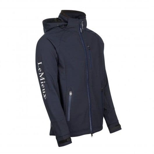 LeMieux Mens Elite Softshell Jacket Navy