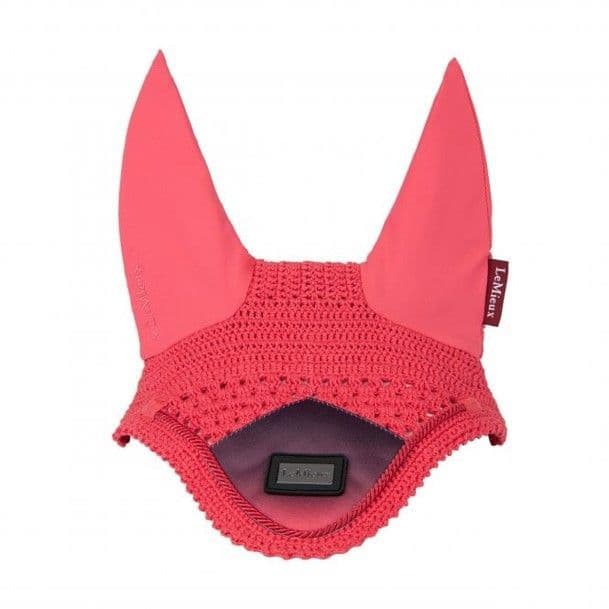 LeMieux Spectrum Fly Hood - Papaya/Aubergine