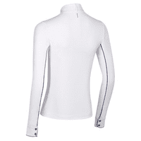 Samshield Ladies' Harper Long-Sleeved Competition Shirt - White/Navy