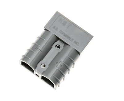 BMC2S-GREY, Two Pole 50-75 Amp Two Spring Grey Housing