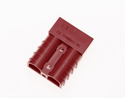 BMC2S-RED, Two Pole 50-75 Amp Two Spring Red Housing