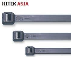 Cable Ties, 165mm, 2.5mm Width, BLACK, K-165M-B (Pack of 100)