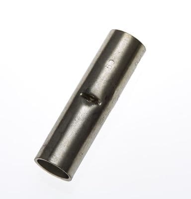 GTY-50 Copper Tube Butt Splice Terminals 50mm² 9.6mm, Pack of  10