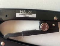 HS-22 Ratchet Crimp Tool for Non-insulated Ring, Fork, Copper Tube Lug Terminals 5.5 - 25mm²