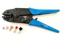 HS-625WFL Rachet Crimp Tool for 6-25mm² Bootlace Ferrules Cord End Terminals