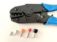 HS-625WFL Rachet Crimp Tool for 6-25mm² Bootlace Ferrules Cord End Terminals