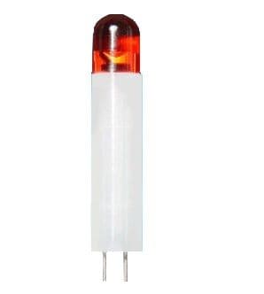 LED holders, 2pin 5mm LED, 17mm high, LED-17, (Pack of 100)