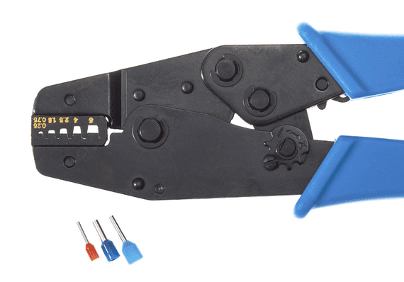 Crimp Tool, Bootlace Ferrules, LY8-060, 0.25-6mm², (UK Stock)