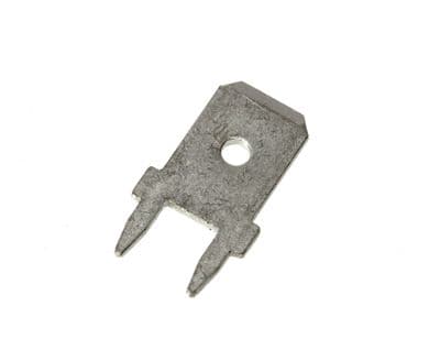 PC250-836LT 6.35 x 0.8mm Male Tab Spade Vertical Terminal PCB Board Mount (Pack of 100)