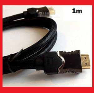 PRO GOLD HDMI CABLE, 1m, 1080P, V1.4a, PS3, SKYHD, LCD, LED, 3D