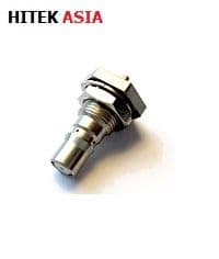 QMA Connector, Straight, Bulkhead, Jack Receptacle, 54-04-1