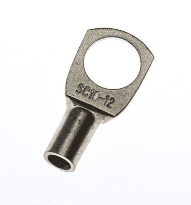 SC-JGK-10x12 Copper Tube Lug RIng Terminal 10mm² 12mm Stud (Pack of 10)