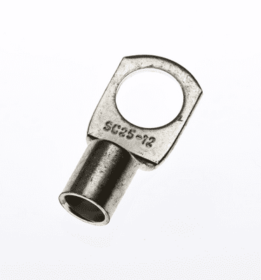 SC-JGK-25x12 Copper Tube Lug RIng Terminal 25mm² 12mm Stud (Pack of 10)