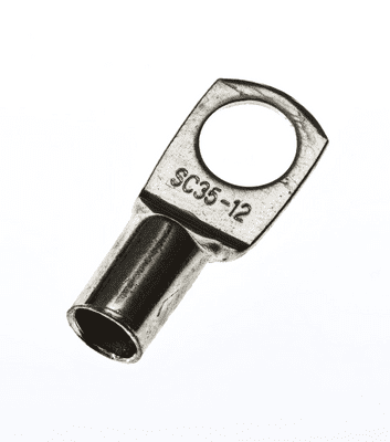 SC-JGK-35x12 Copper Tube Lug RIng Terminal 35mm² 12mm Stud (Pack of 10)