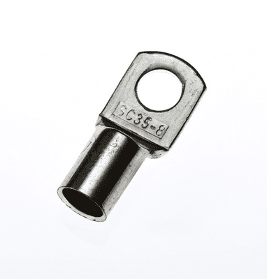 SC-JGK-35x8 Copper Tube Lug RIng Terminal 35mm² 8mm Stud (Pack of 10)