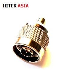 SMA Adaptor, Straight, N Plug, SMA Jack, 19-34-2