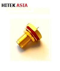 SMA Connector, Bulkhead, Jack Receptacle, Sealed 19-16-11