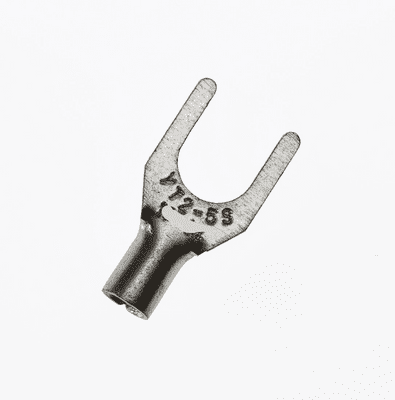 SNB1.25-5S 5.3mm M5 Non-Insulated Fork Crimp Terminal 0.5-1.5mm² 22-16AWG (Pack of 100)