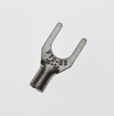 SNB3.5-5S 5.3mm M5 Non-Insulated Fork Crimp Terminal 2.5-4mm² 14-12AWG (Pack of 100)