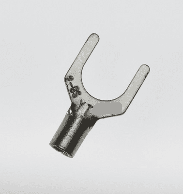 SNB3.5-6S 6.5mm M6 Non-Insulated Fork Crimp Terminal 2.5-4mm² 14-12AWG (Pack of 100)