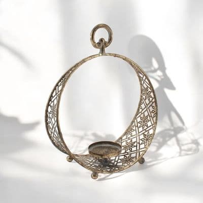 32CM METAL CANDLE HOLDER