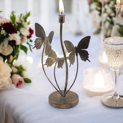 35CM METAL CANDLE HOLDER