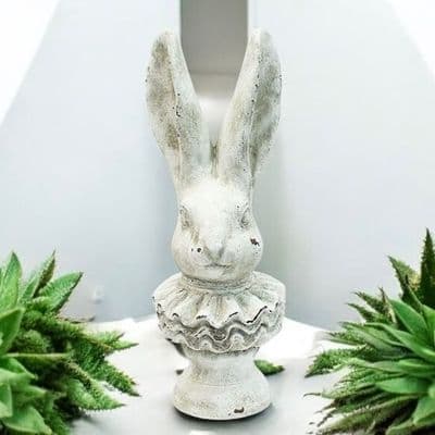 37CM CEMENT RABBIT