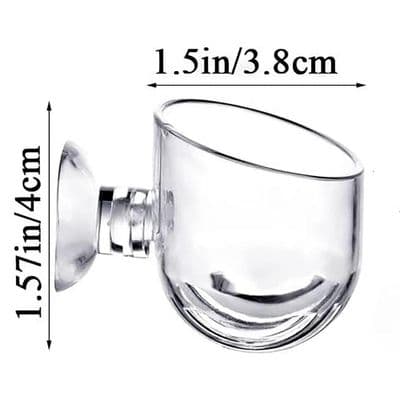 Acrylic Aquatic Plant Cup - Natural Decor for Fish Tanks