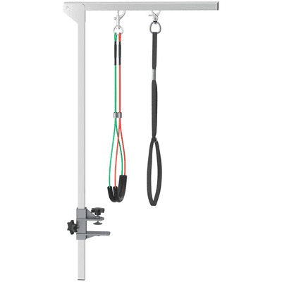 Adjustable Pet Grooming Arm Foldable Grooming Holder w/ Clamp, for Medium Dogs