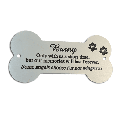 Bone Shaped Plaques
