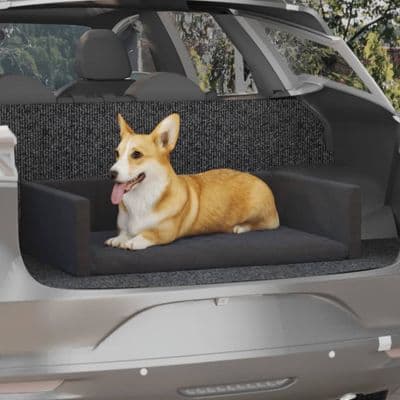 Dog Car Boot 70x45 cm to 110 x 70 cm Linen Look