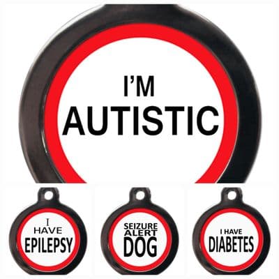 Dog Cat and Human Medic alert tags