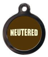 Dog  info Tags - 24mm