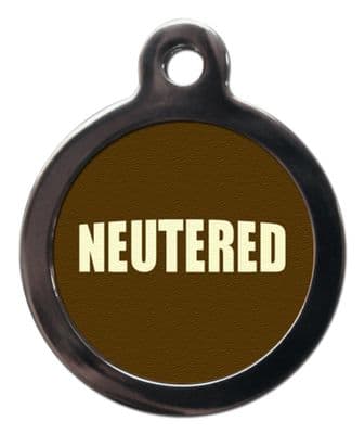 Dog  info Tags - 32mm
