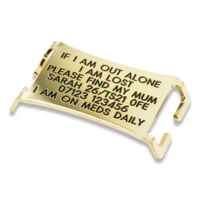 Engraved Collar Agility tags