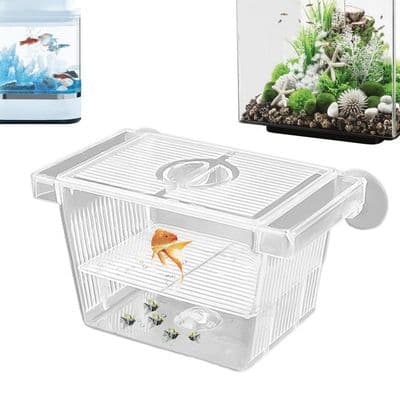 Fish Breeding Box Acrylic Hatchery Incubator 