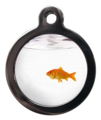 Goldfish Bowl - Cat ID tag