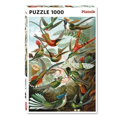 Haeckel Hummingbirds1000 Piece Jigsaw Puzzle