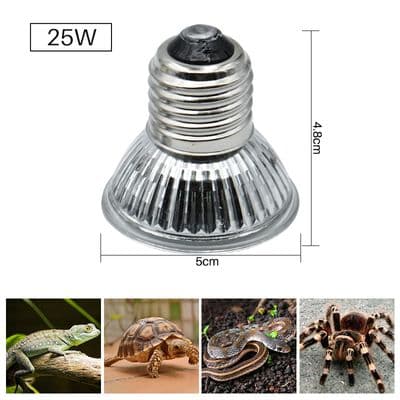 IHERDSMAN UVA UVB Reptile Lamp for Terrarium Basking 110-220V
