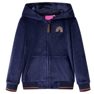 Kids' Hooded Jacket Navy Age 5-6