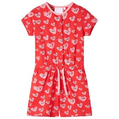 Kids' Playsuit Red Age 5-6