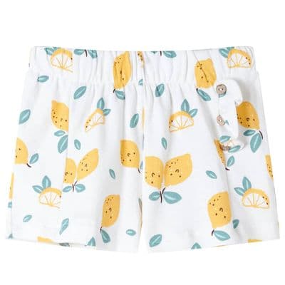Kids' Shorts Ecru Age 3-4