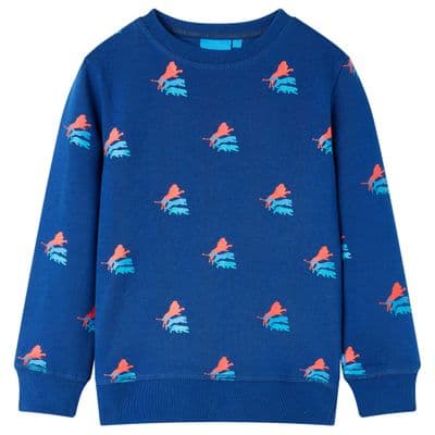 Kids' Sweatshirt Lion Dark Blue 5-6 years