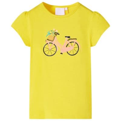 Kids' T-shirt Yellow Age 3-4 