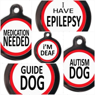 Medical & Assistance Dog Tags