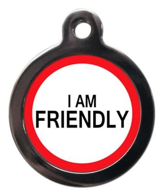 Medical Tags for Dogs - I AM FRIENDLY