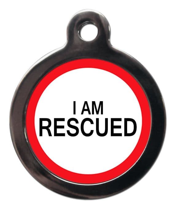 Medical Tags for Dogs - I AM RESCUED
