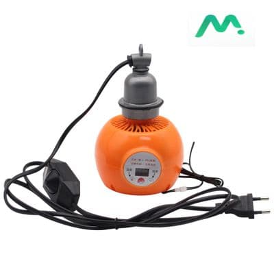 MODUODUO Heating Lamp - Adjustable Thermostat for Farm Animals - 150W