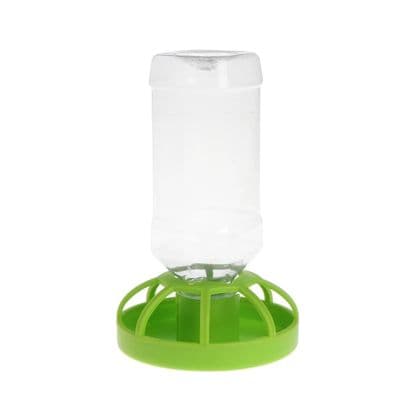 New Reptile Water Drinker Dispenser Food Bowl Lizard Feeder Round 