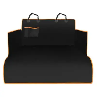 Pet Car Boot Liner Protector For Dogs Universal Car Boot Cover Waterproof Black